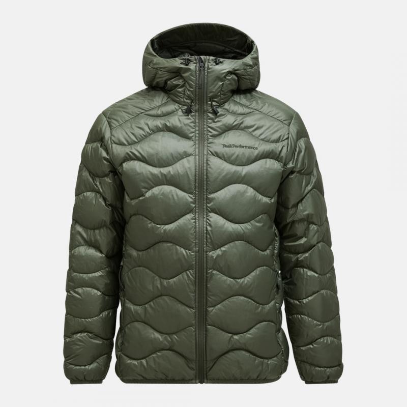 Peak Performance Peak Performance Mens Helium Down Hood Jacket Pine Needle G79845 Platou Sport Bergen 1
