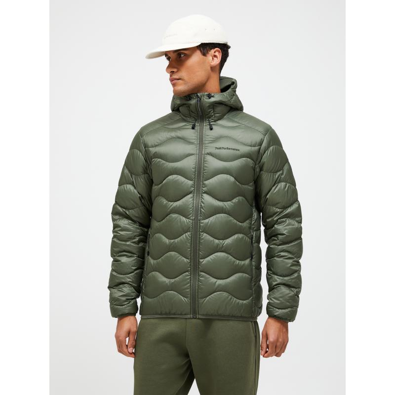 Peak Performance Peak Performance Mens Helium Down Hood Jacket Pine Needle G79845 Platou Sport Bergen 2