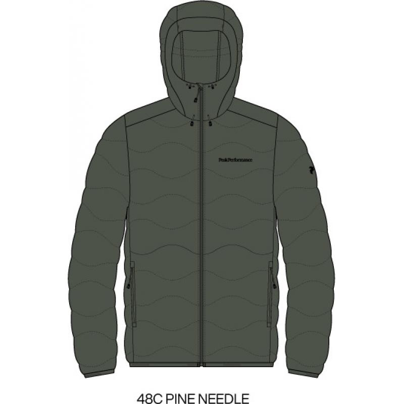 Peak Performance Peak Performance Mens Helium Down Hood Jacket Pine Needle G79845 Platou Sport Bergen 3