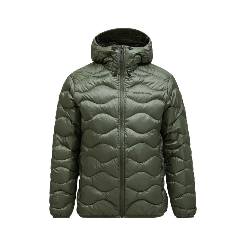 Peak Performance Peak Performance Mens Helium Down Hood Jacket Pine Needle G79845 Platou Sport Bergen 5