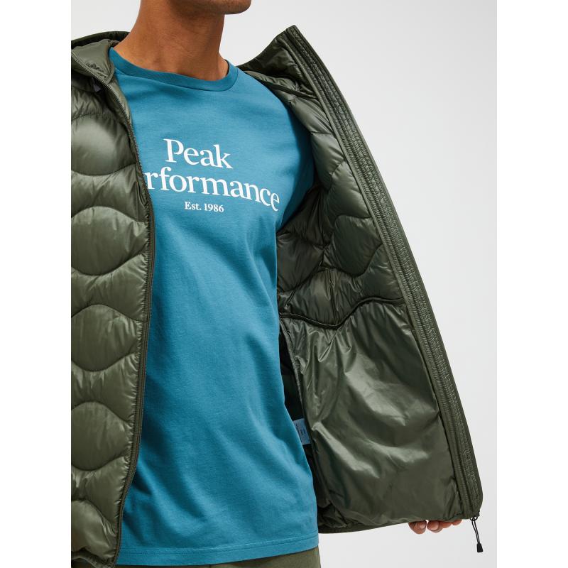 Peak Performance Peak Performance Mens Helium Down Hood Jacket Pine Needle G79845 Platou Sport Bergen 6