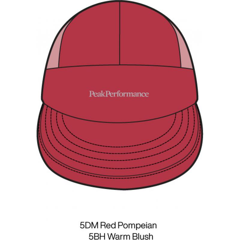 Peak Performance Peak Performance Trail Cap Red Pompeian G80049 Platou Sport Bergen 1