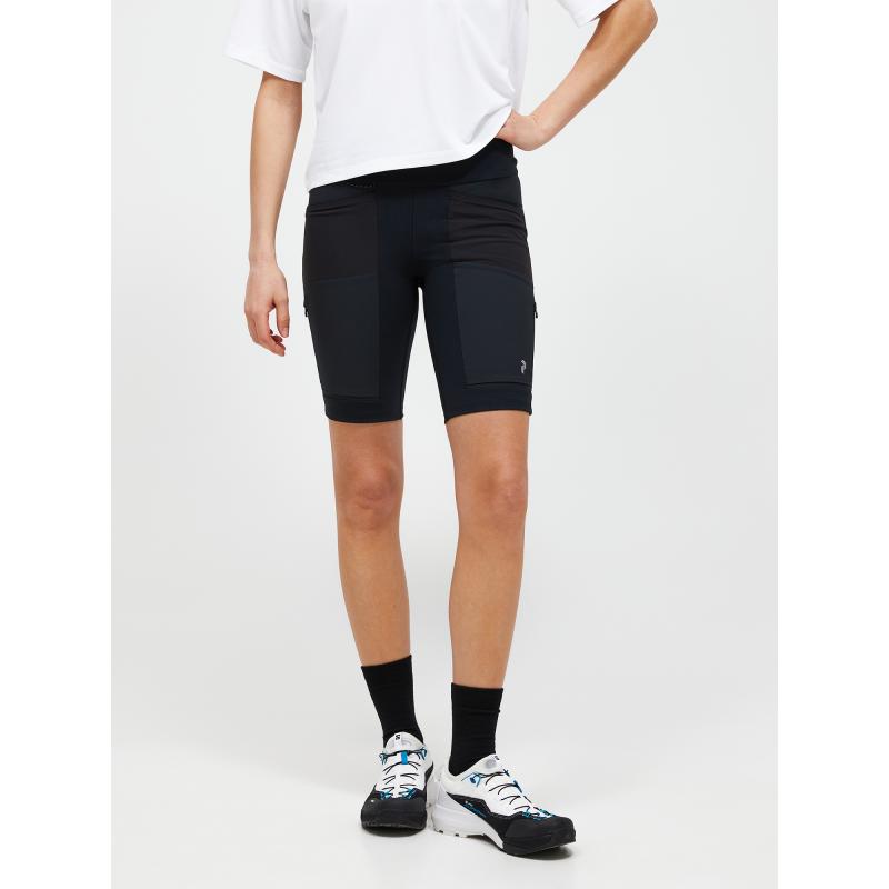 Peak Performance Peak Performance Womens Ascent Track Shorts Black G80106 Platou Sport Bergen 3