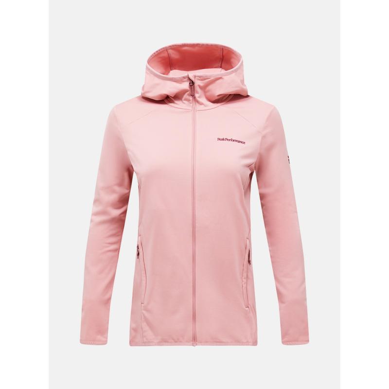 Peak Performance Peak Performance Womens Light Zip Hood Warm Blush G80287 Platou Sport Bergen 1
