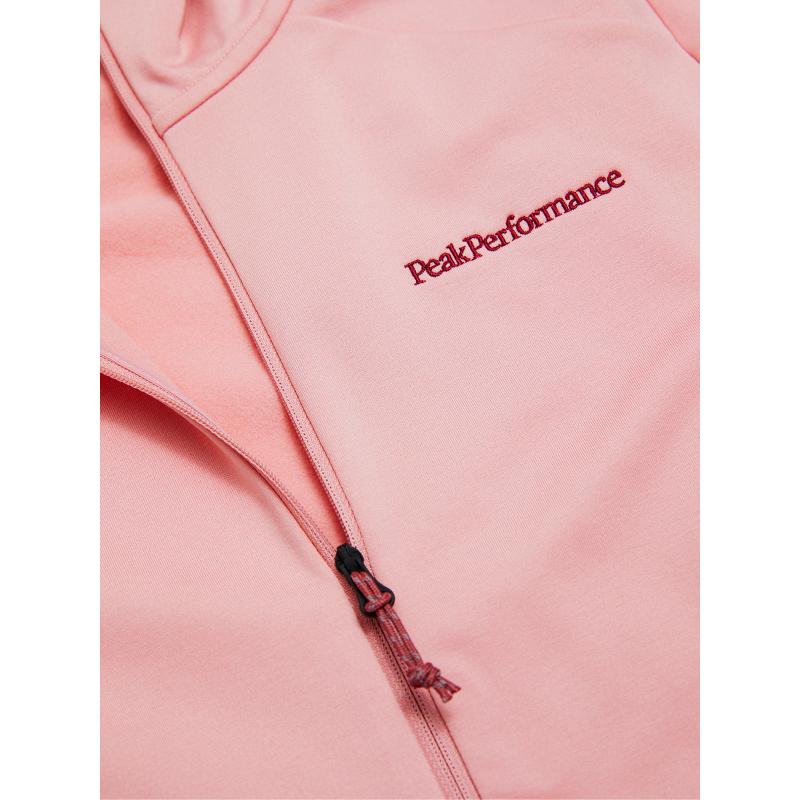 Peak Performance Peak Performance Womens Light Zip Hood Warm Blush G80287 Platou Sport Bergen 4