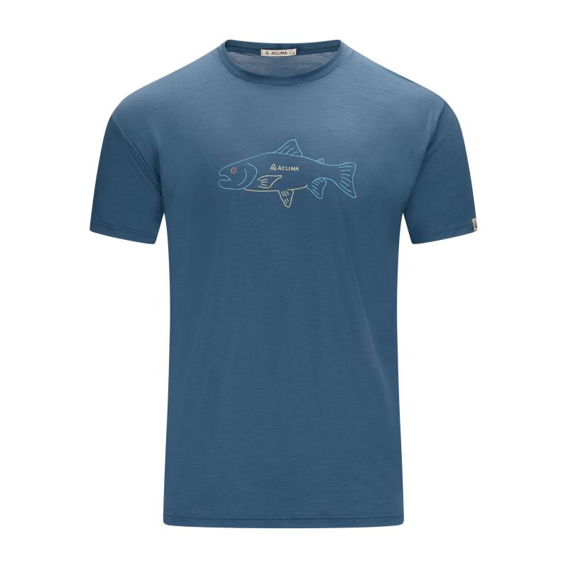 Aclima Aclima Lightwool 140 Tee Salmon M´S 111537 Platou Sport Bergen 1