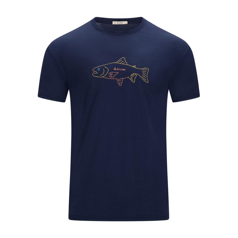 Aclima Aclima Lightwool 140 Tee Salmon M´S 111537 Platou Sport Bergen 1