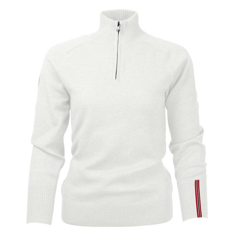 Amundsen Sports Amundsen Peak Half Zip Womens Oatmeal WSW02.2.600 Platou Sport 1