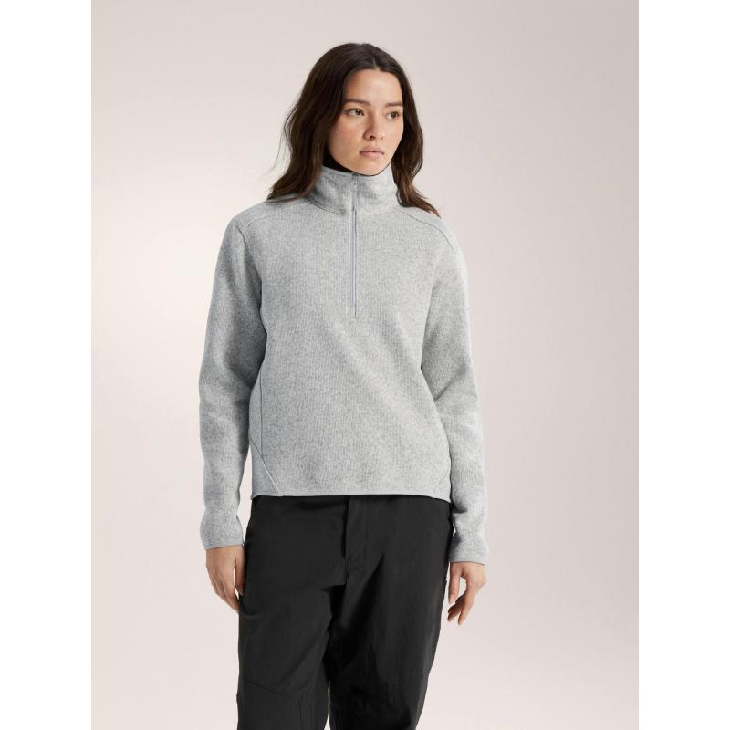 Arc'Teryx Covert Zip Neck Womens Atmos Heather Ii Atmos Heather Ii