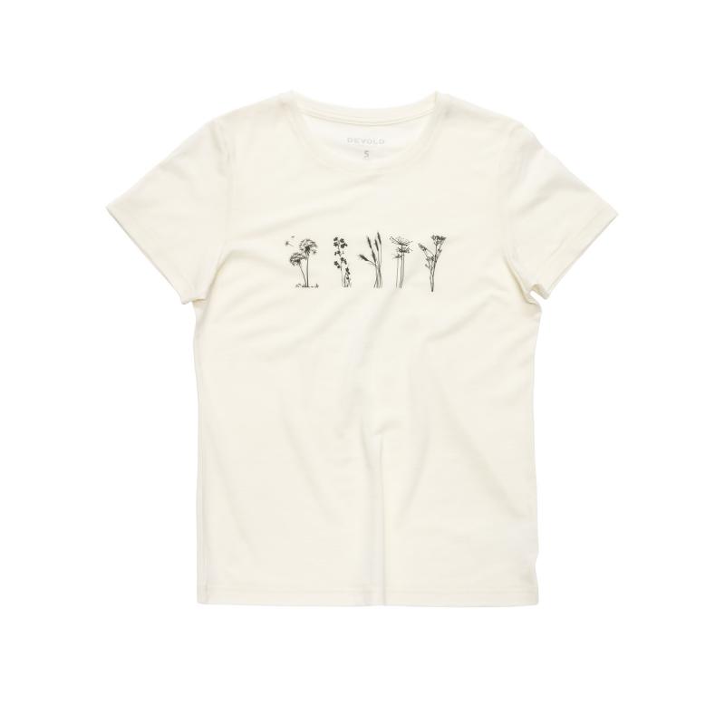 Devold Devold Classic "Flowers" Tee Wmn GO 180 290 F Platou Sport Bergen 1