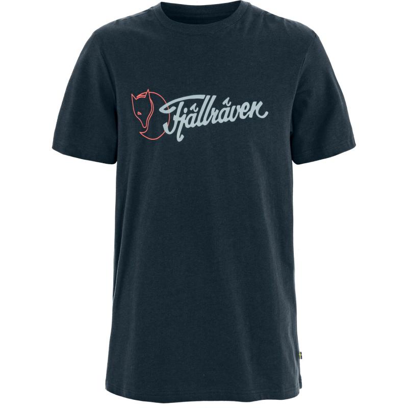 Fjällräven Fjällräven Archive Logo T-Shirt Mens Dark Navy F12600328 Platou Sport Bergen 1