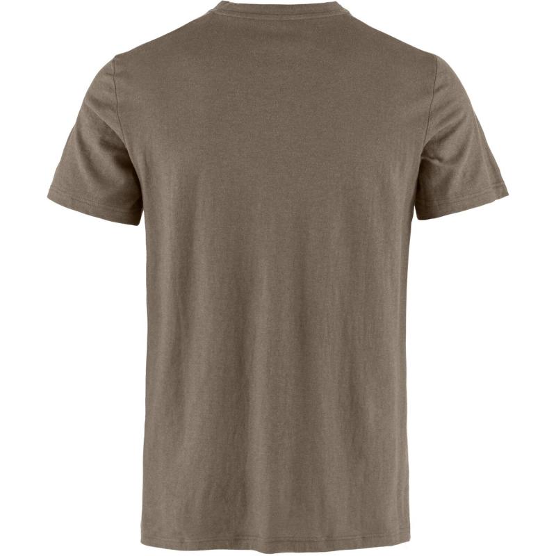 Fjällräven Fjällräven Hemp Blend T-Shirt Mens Suede Brown F12600215 Platou Sport Bergen 2
