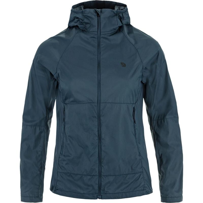 Fjällräven Fjällräven Keb Lätt Wind Jacket Womens Mountain Blue F14500184 Platou Sport Bergen 1