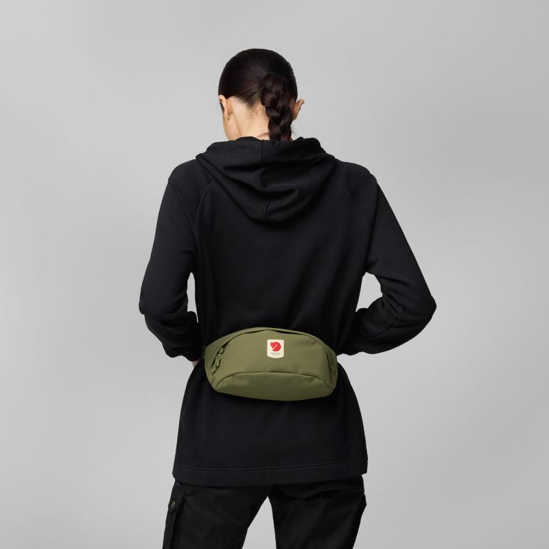 Fjällräven Fjällräven Ulvö Hip Pack Medium Green F23165 Platou Sport Bergen 4