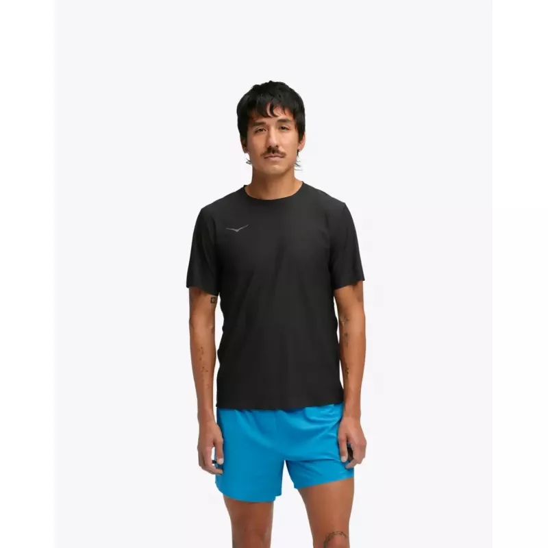 Hoka Airolite Short Sleeve 2.0 Mens Black