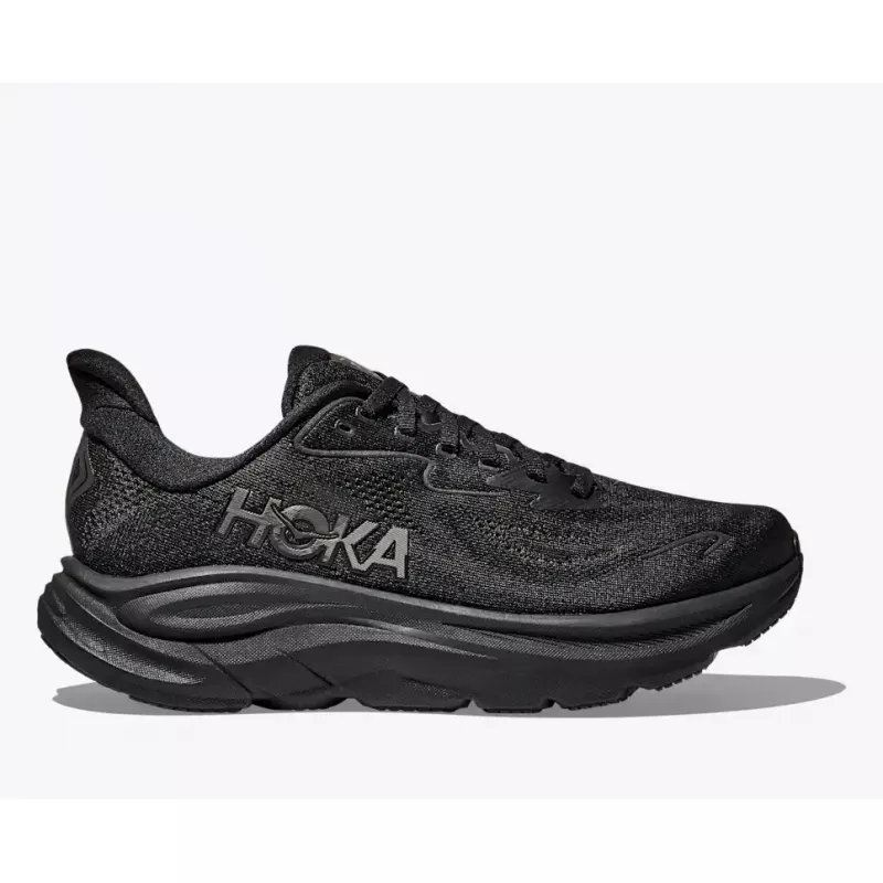 Hoka Clifton 10 Wide Mens Black/Black