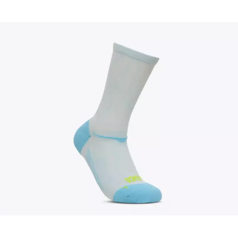 Hoka Clifton Crew Run Sock Unisex Glimmering Blue