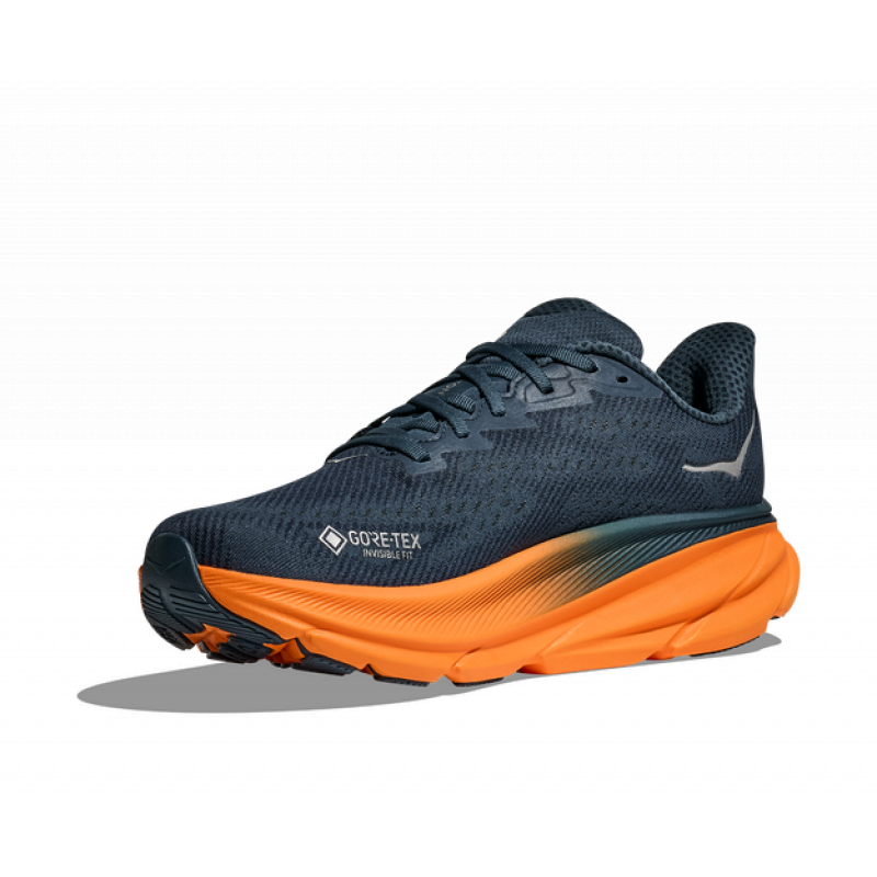 Hoka Hoka Clifton 9 GTX Mens Stormy Skies-Orange Zest 1141470F Platou Sport 2
