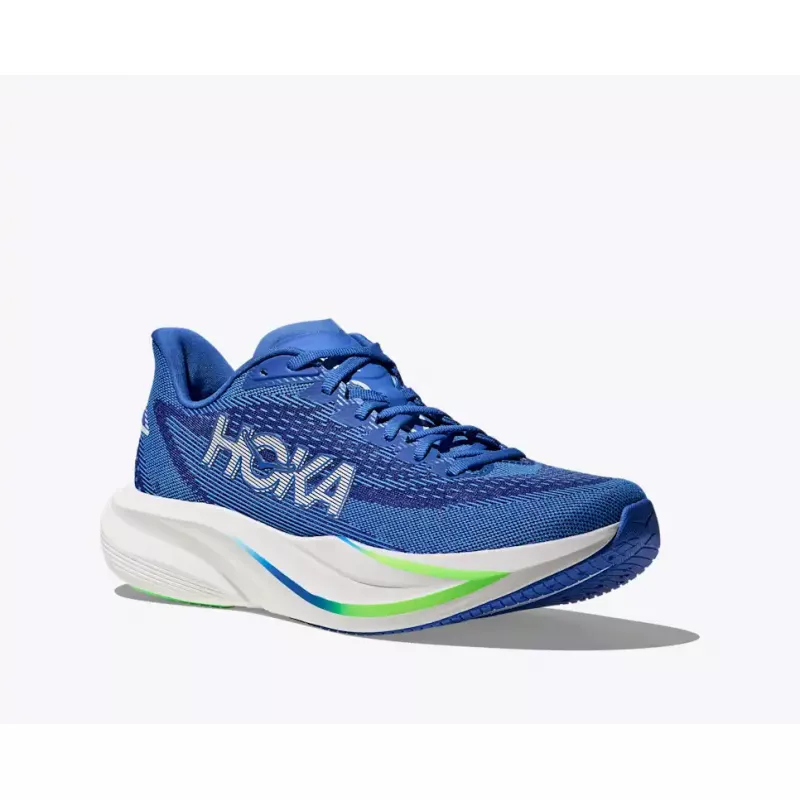 Hoka Mach 7 Mens Cobalt Blue/Neon Green