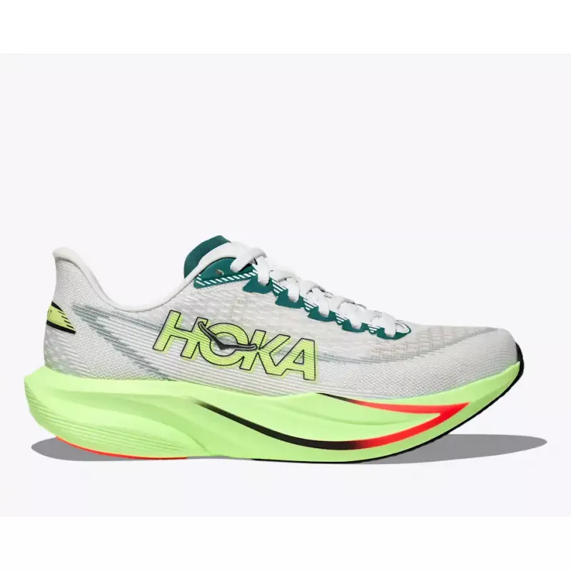 Hoka Mach 7 Mens Frost/Neon Yuzu