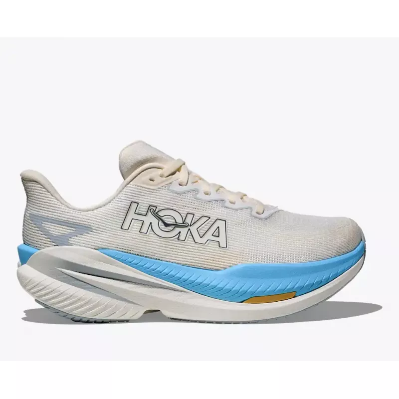 Hoka Mach X 3 Womens White/Alabaster - Bilde 8