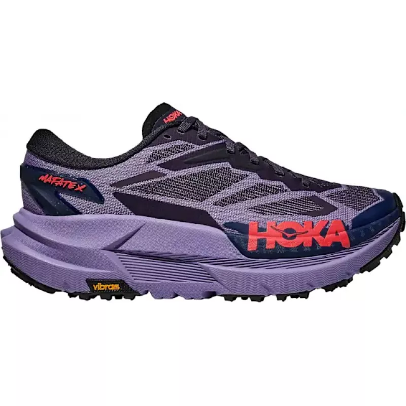 Hoka Mafate X Womens Berry Jam/Squid Ink