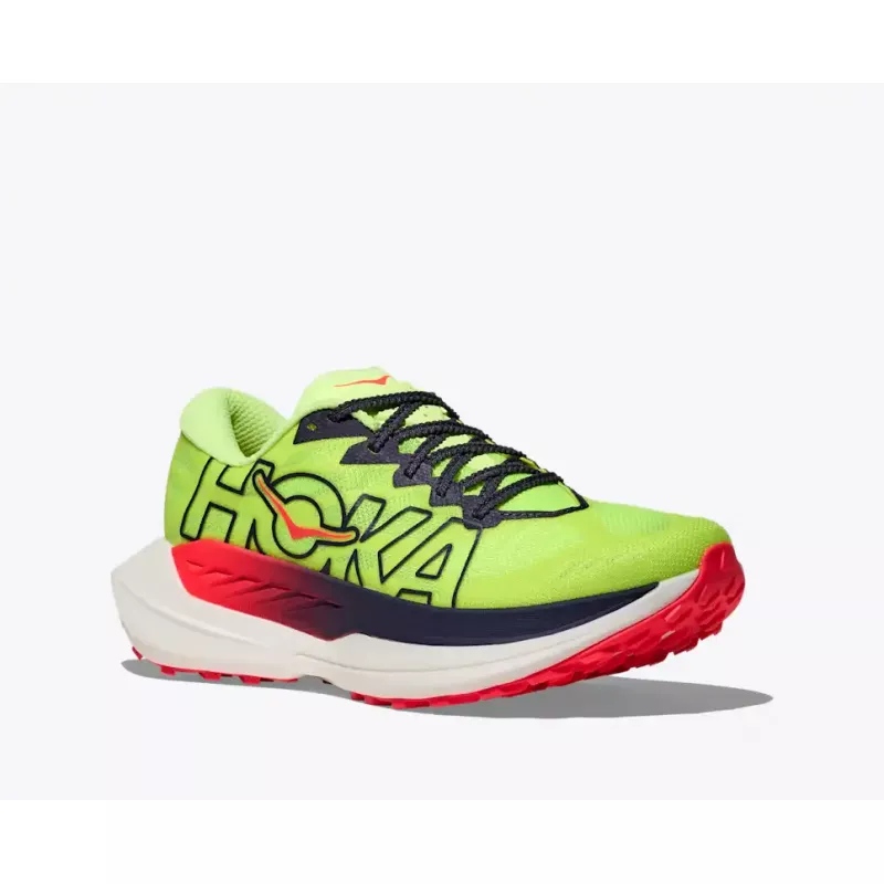 Hoka Rocket X Trail Mens Neon Yuzu/Neon Flame - Bilde 3