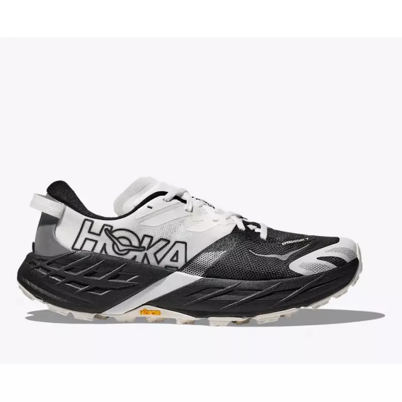 Hoka Speedgoat 7 Wide Mens Black/White