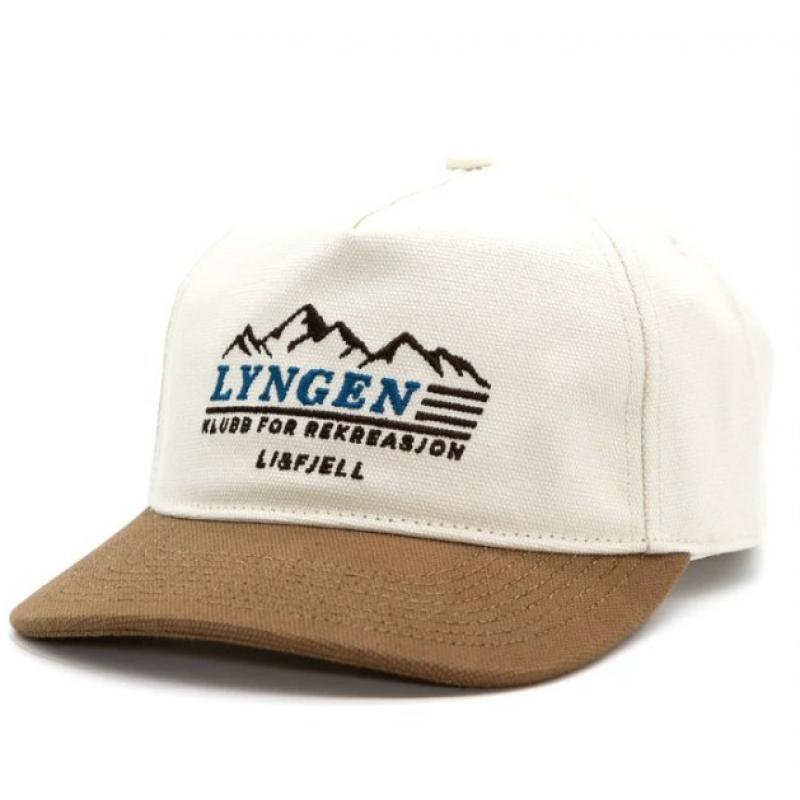 Li&Fjell Lyngen Rekreasjon Caps – Hvit/Brun
