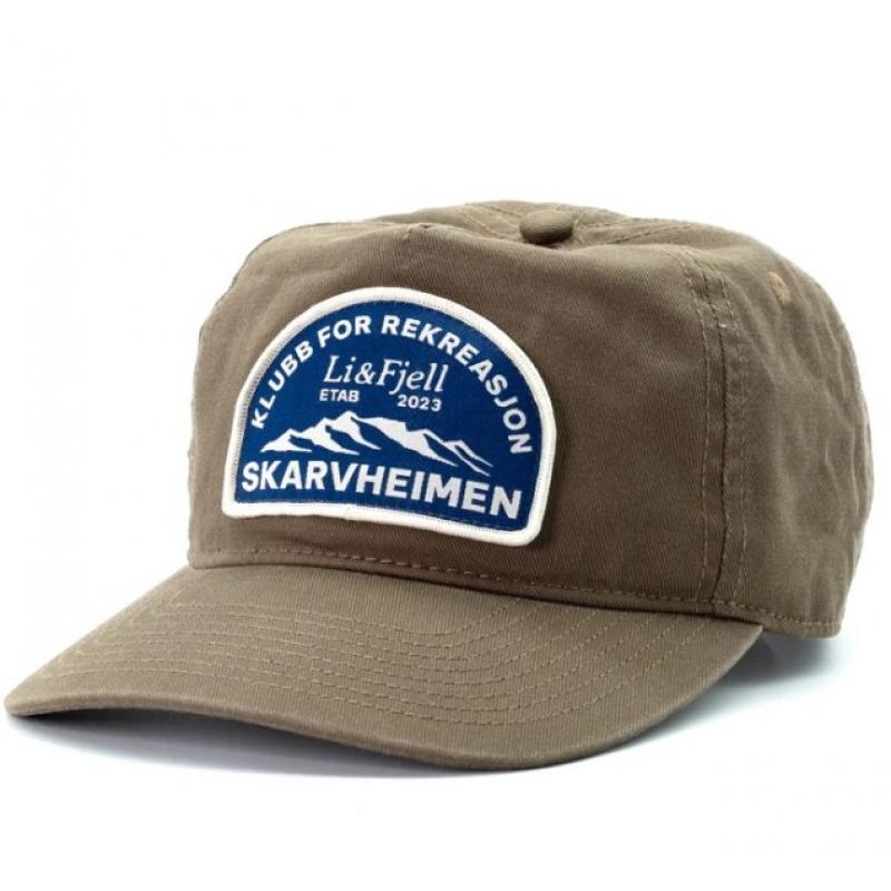 Li&Fjell Skarvheimen Rekreasjon Caps – Gråbrun