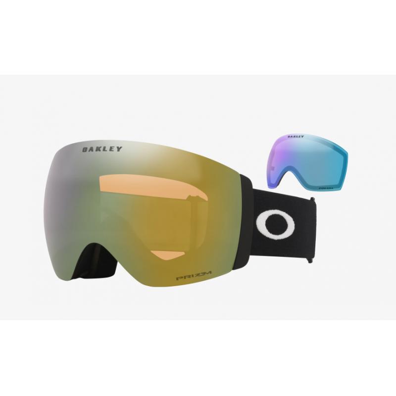 Oakley Flight Deck Pro L Black w/Prizm Sage Golde & Prizm Iced