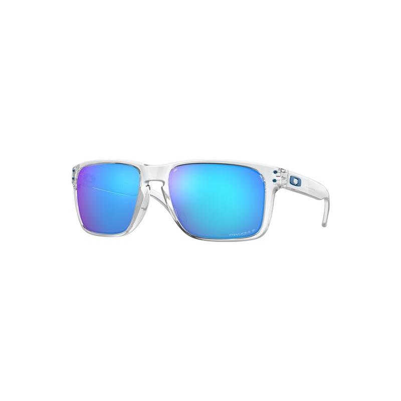Oakley Holbrook XL Polished Clear w/Prizm Sapphire Polarized