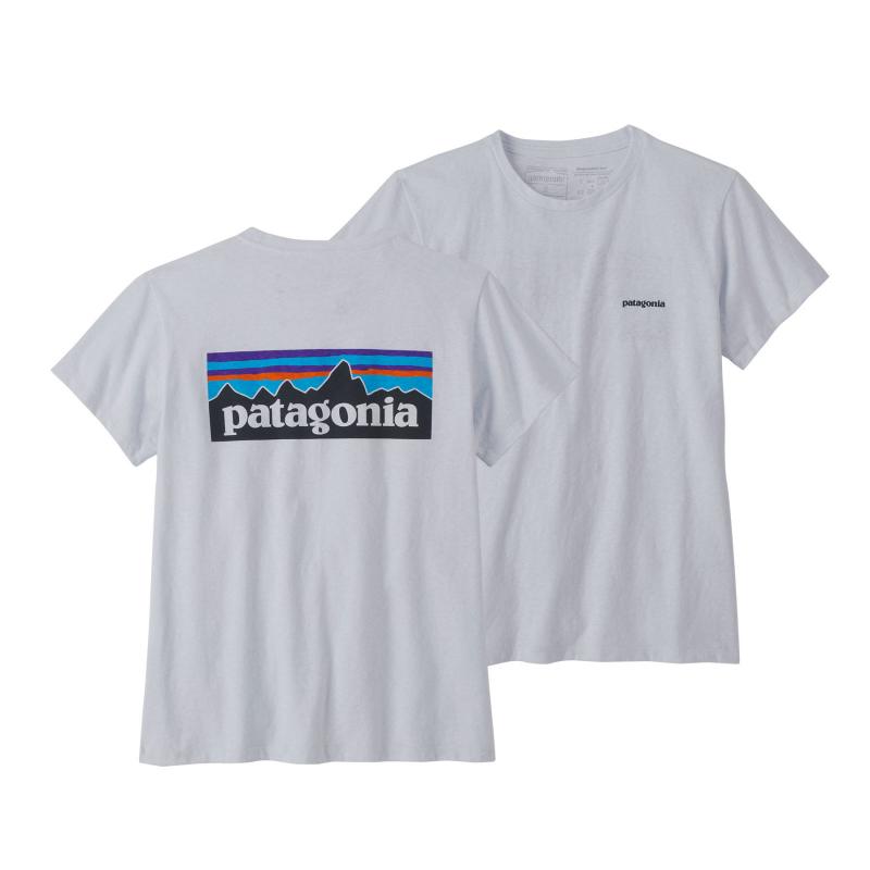 Patagonia Patagonia Womens P-6 Logo Responsibili-Tee White P37567 Platou Sport 1