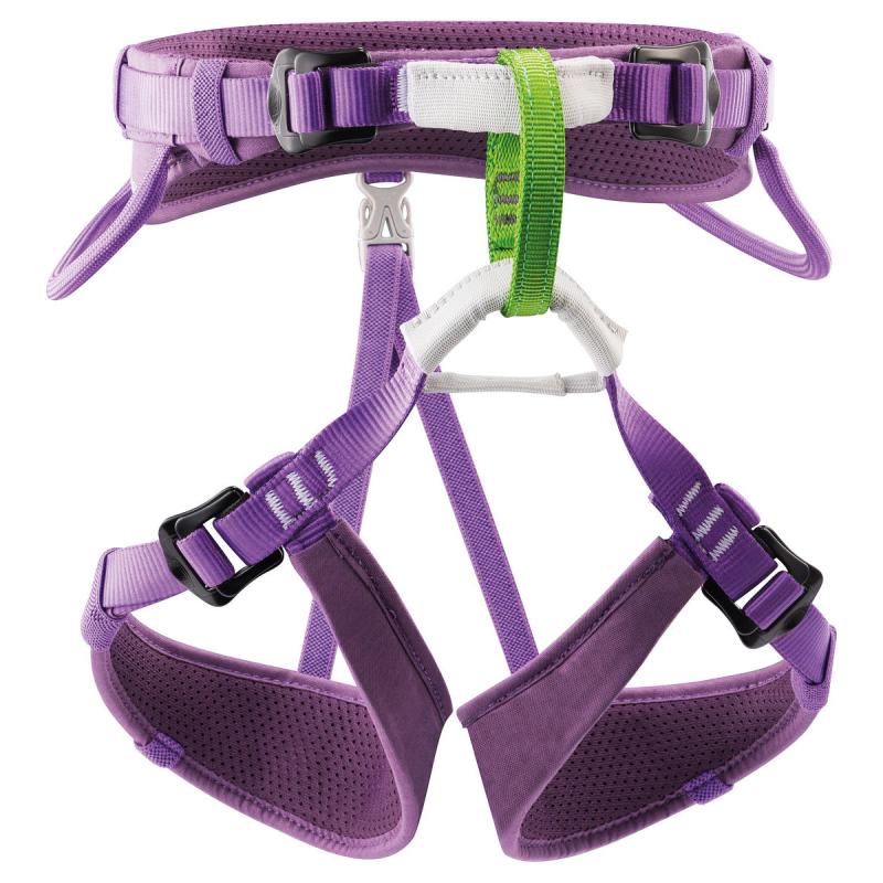 Petzl Macchu Kids Harness Jade Green