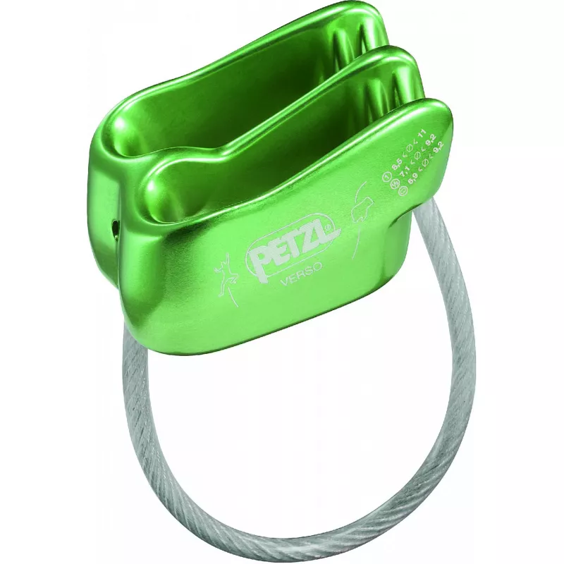 Petzl Petzl Belay Device Verso Green D019AA01 Platou Sport 1