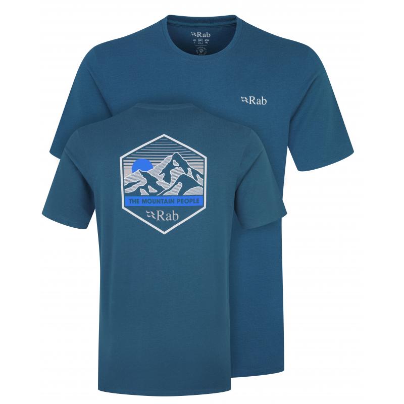Rab Rab Stance Mountain Peak Tee QCB-66 Platou Sport Bergen 1