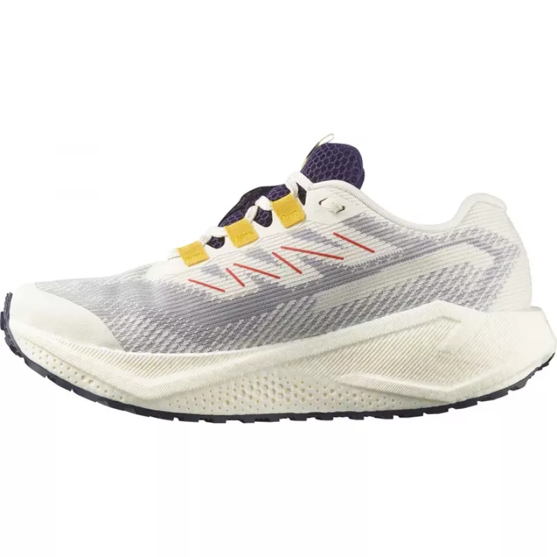 Salomon Aero Blaze 3 Gravel GTX Womens Vanilla Ice/Astral Aura/Lemon - Bilde 3