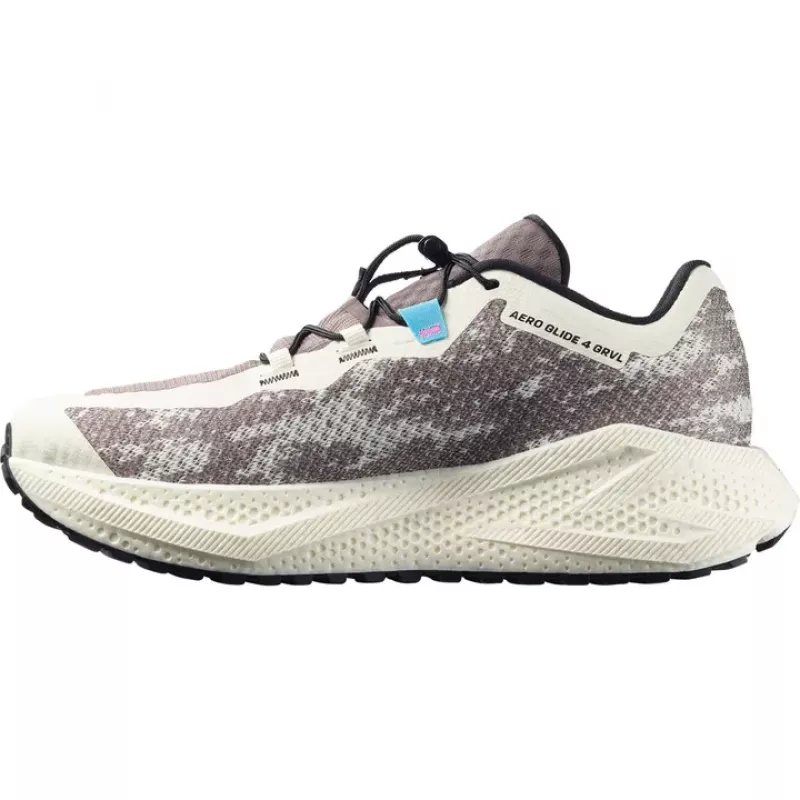 Salomon Aero Glide 4 Gravel Mens Vanilla Ice/Black/Iron - Bilde 2