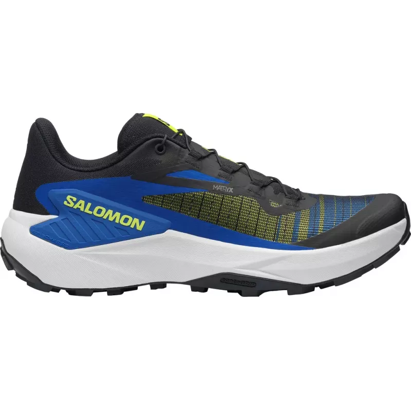 Salomon Genesis GTX Mens Black/Bluing/Acid Lime
