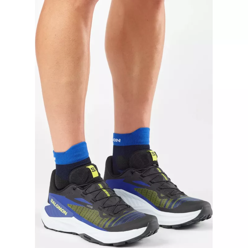 Salomon Genesis GTX Mens Black/Bluing/Acid Lime - Bilde 2