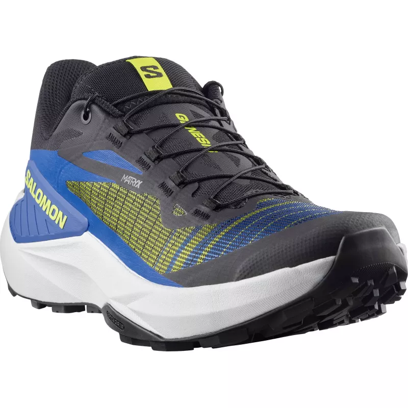 Salomon Genesis GTX Mens Black/Bluing/Acid Lime - Bilde 4