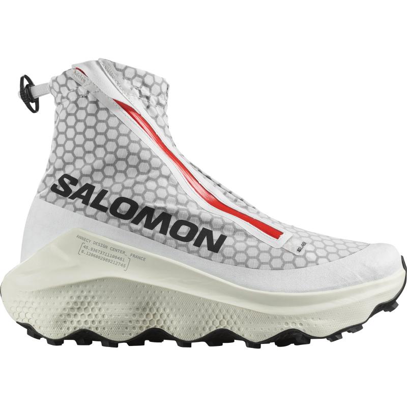 Salomon S/Lab Ultra Dust Unisex White/Fiery Red/Vanilla Ice