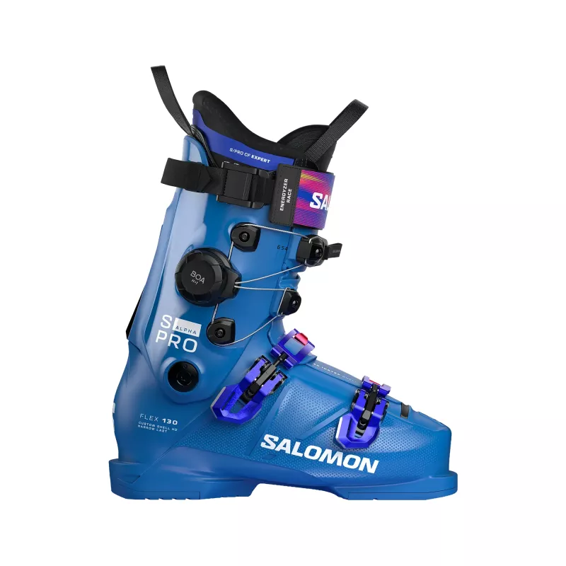 Salomon S/Pro Alpha C Boa 130 Race Blue/White/Equipe red