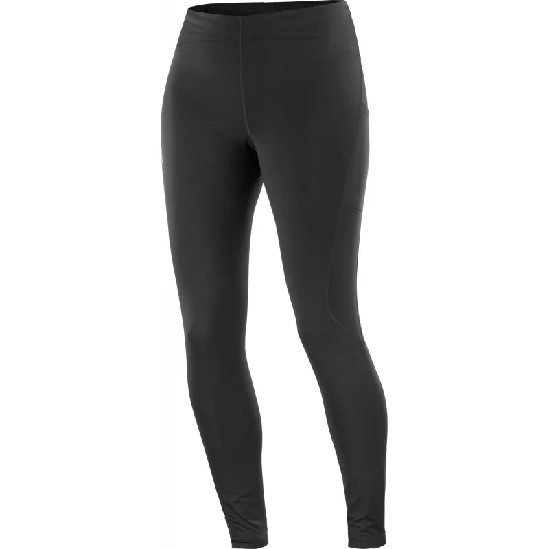 Salomon Shkout Core Warm Tights Womens Deep Black