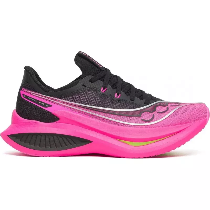 Saucony Endorphin Pro 5 Womens Black/Shock