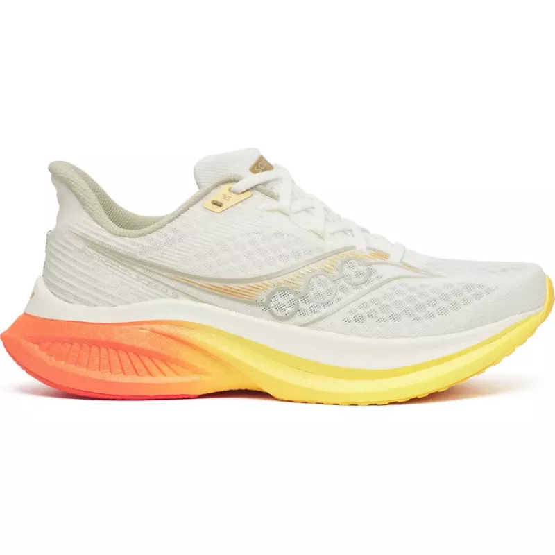 Saucony Endorphin Speed 5 Mens Ivory/Fire