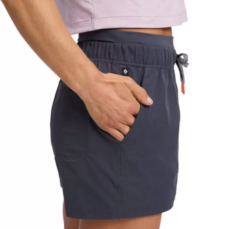 Black Diamond Black Diamond Womens Sequence Shorts Charcoal AP750159 Platou Sport 2