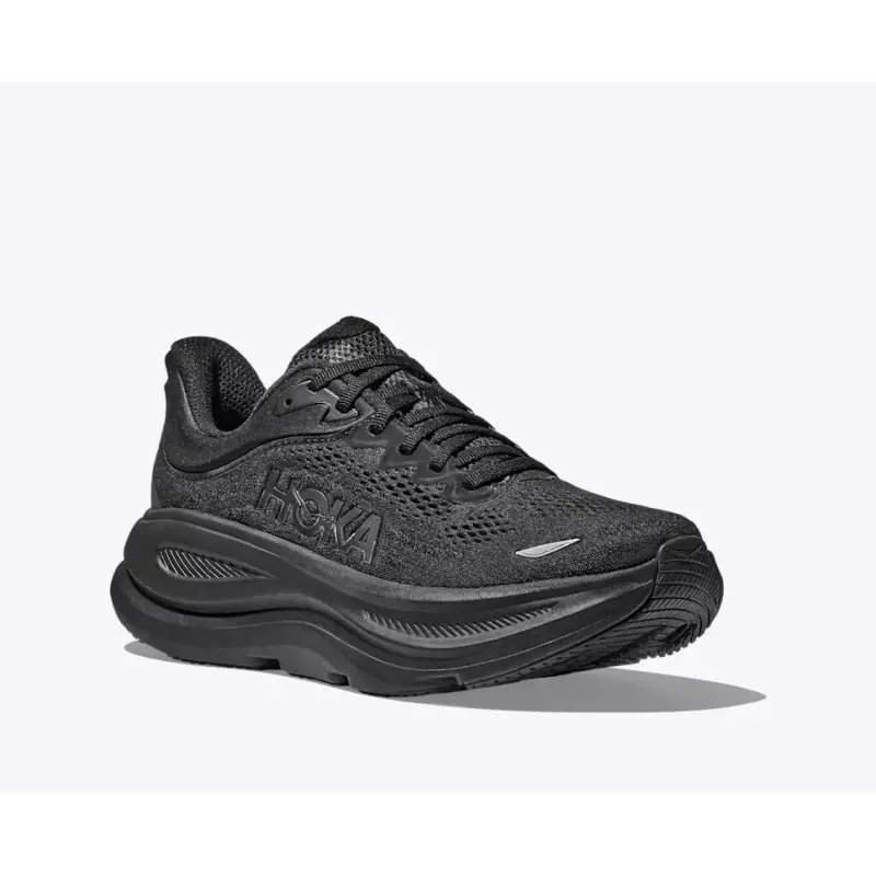 Hoka Bondi 9 Mens Black/Black