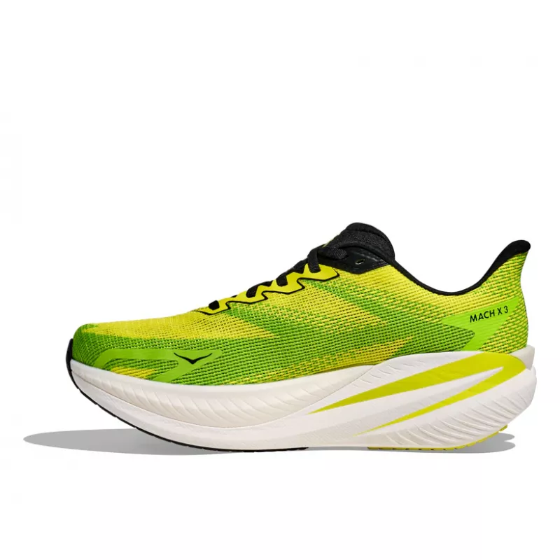 Hoka Mach X 3 Mens Neon Hoka Citrus/Neon Lime - Bilde 3