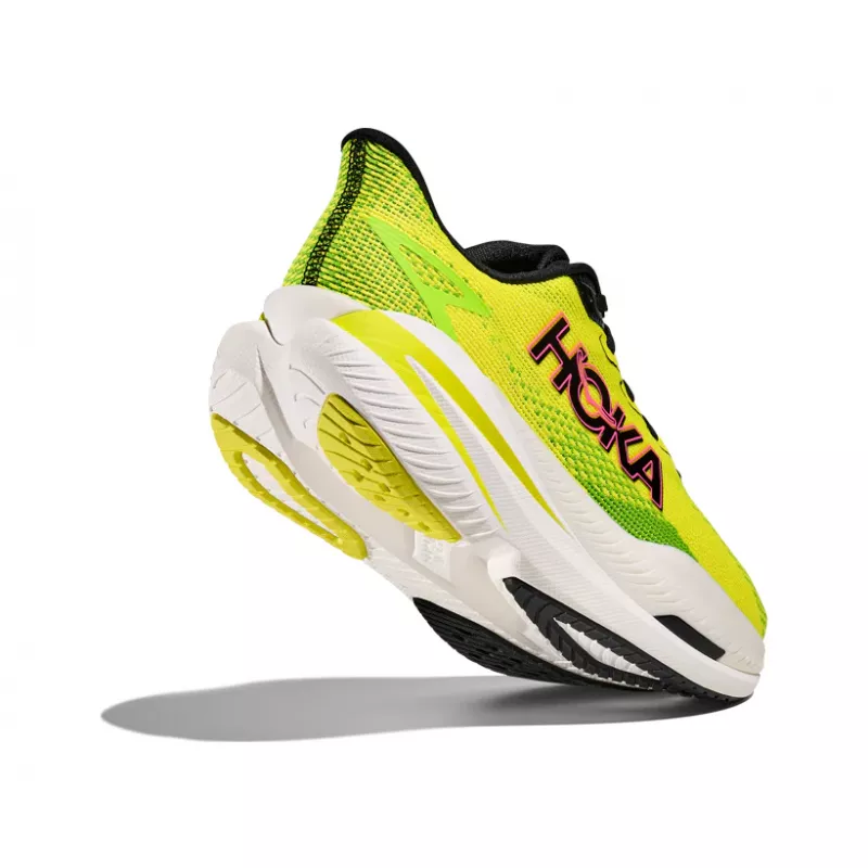 Hoka Mach X 3 Mens Neon Hoka Citrus/Neon Lime - Bilde 5